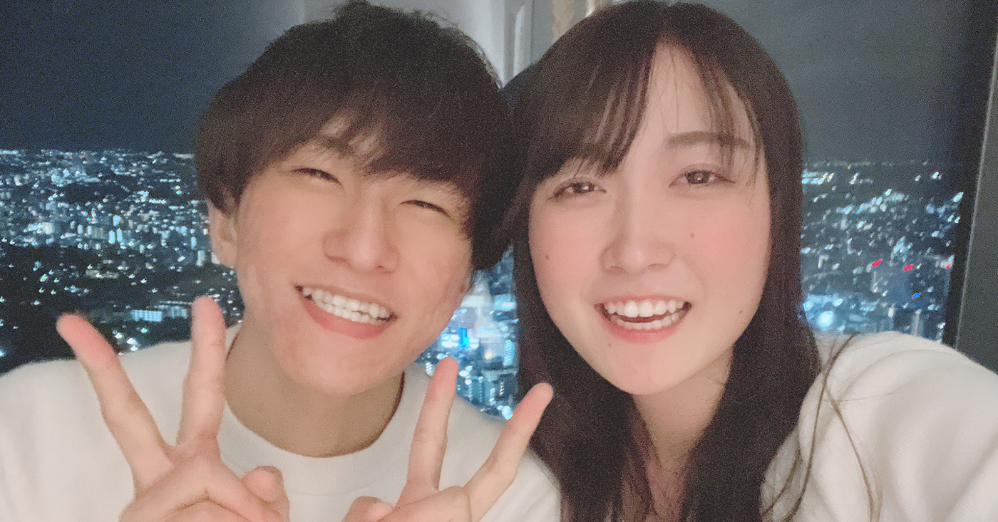 梨花ちゃん誕生日記念日in横浜の2人の写真